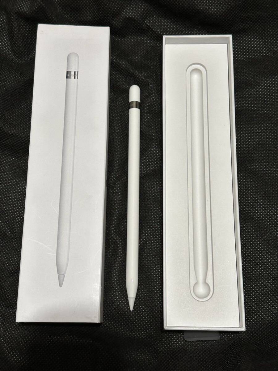 Apple アップル Apple Pencil MK0C2J/A 第1世代 ホワイト 箱有 動作未確認 純正 タッチペン 中古の画像1