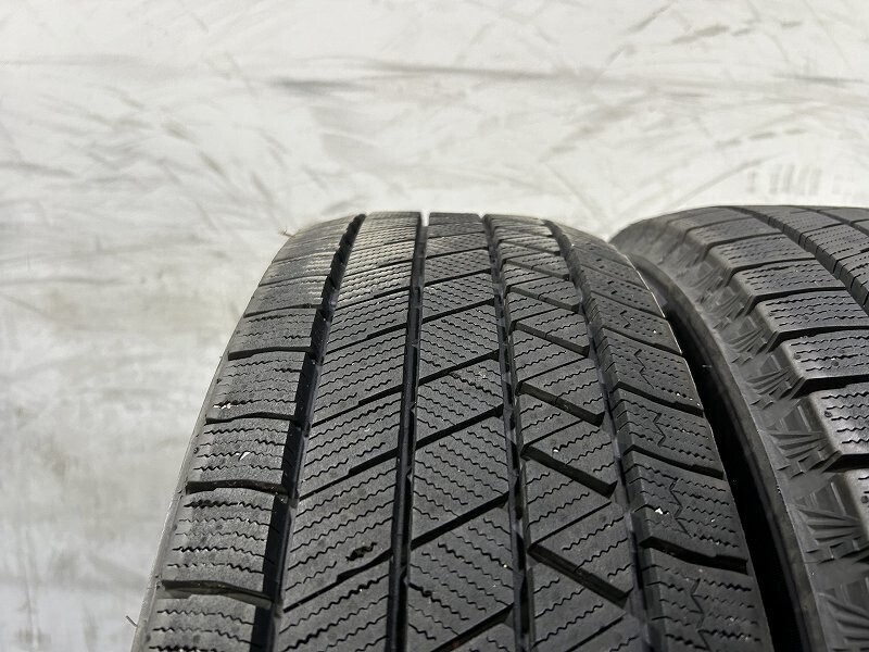 ★保管袋付★(PW6A004) 195/65R15 91Q BRIDGESTONE BLIZZAK VRX3 2021年 2本 スタッドレスタイヤ 送料無料_画像5