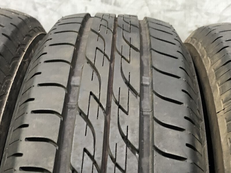 ★保管袋付★(PS5G802-1) 155/65R13 73S BRIDGESTONE NEXTRY 2021年 4本 夏タイヤ 送料無料　ワゴンR　エッセなどに_画像3