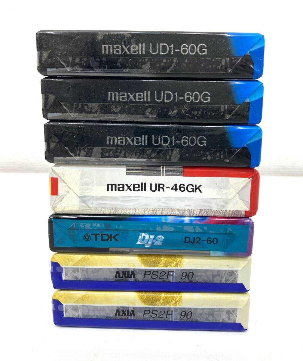 4-4【未開封品】カセットテープ／ビデオテープ／カメラフィルムまとめ Maxell・AXIA・TDK等の画像5
