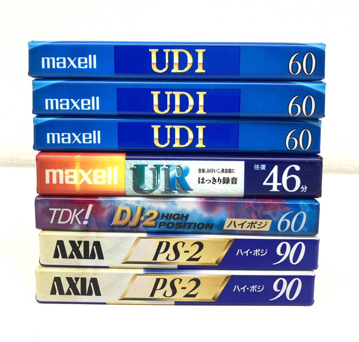 4-4【未開封品】カセットテープ／ビデオテープ／カメラフィルムまとめ Maxell・AXIA・TDK等の画像4