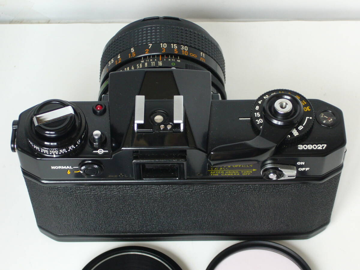 【カメラ】キャノン Canon ＥＦ レンズ FD 50mm 1:1.4 S.S.C. レンズキャップ・フィルター 動作ＯＫ の画像4