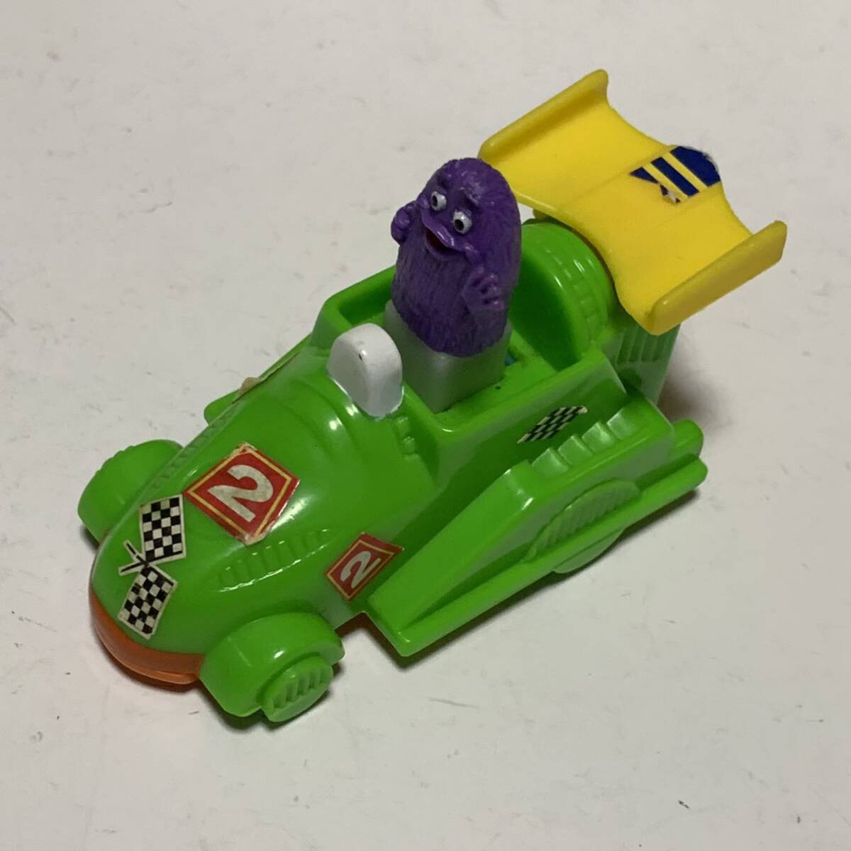 McDonald's マクドナルド 1995 ハッピーミールトイ グリマス プルバックカー ミニカー ビンテージの画像1