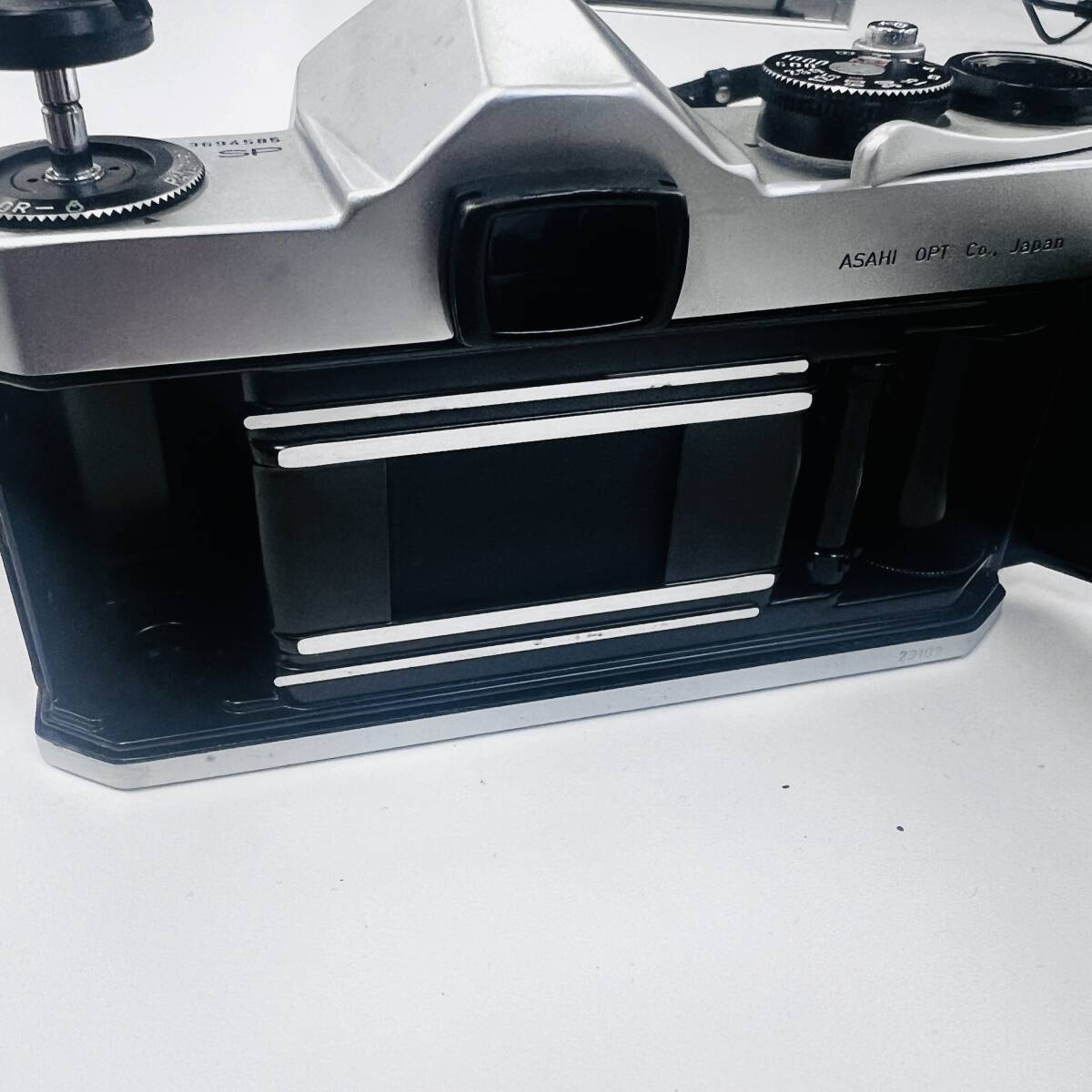 4-00262【PENTAX SP SPOTMATIC 動作確認済】Super-Takumar 1:1.8/55mm シャッターOK ストラップ付 フィルムカメラ 1円出品 1円スタート の画像8
