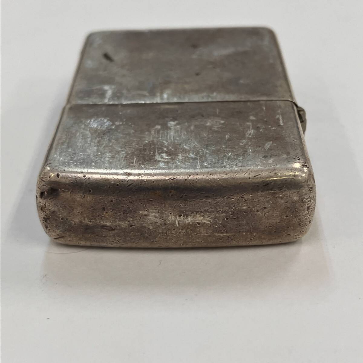 4-00367【ZIPPO ジッポ スターリングシルバー 希少】喫煙具 着火確認済み 嗜好品 本体のみ マニア コレクション 1円スタート 1円出品の画像4