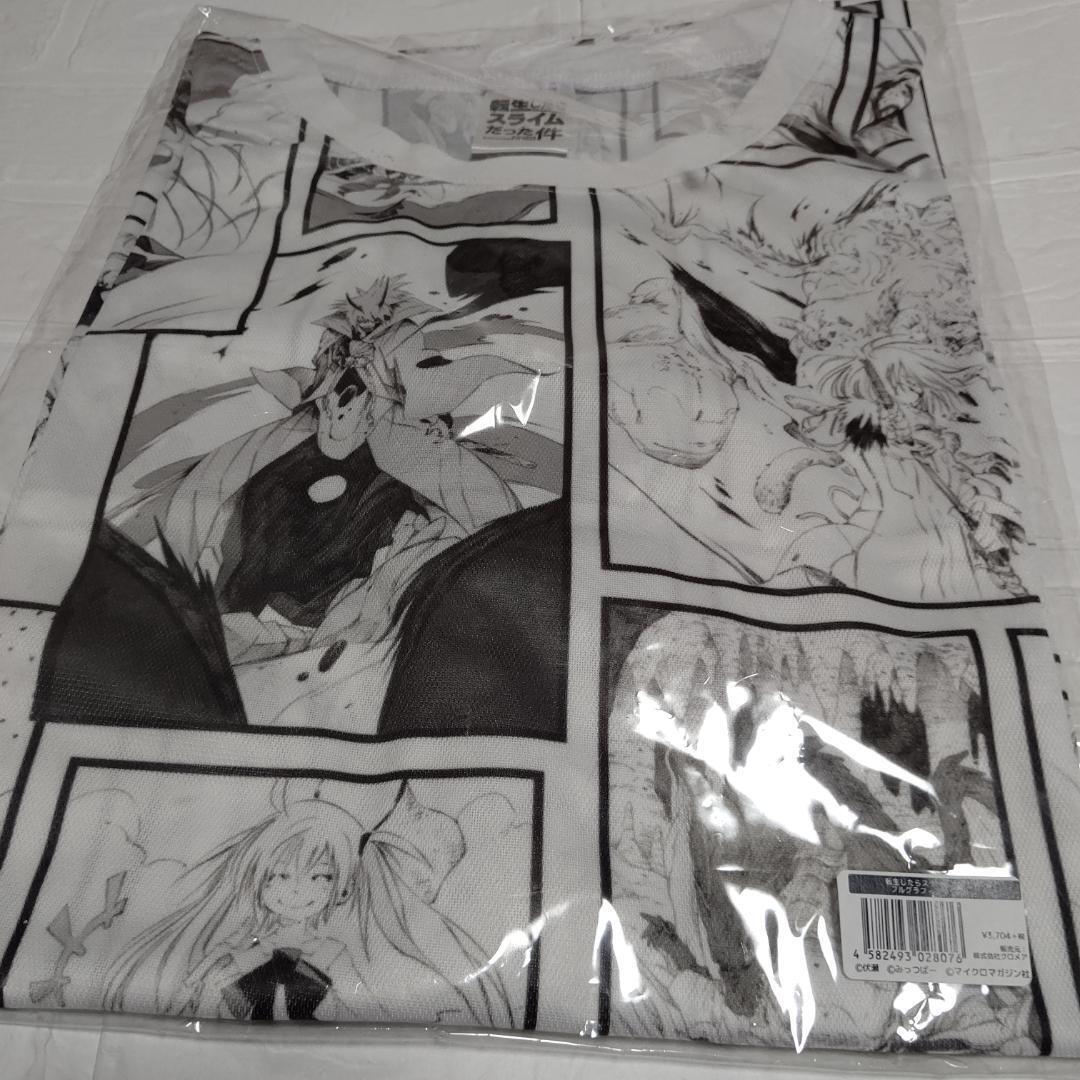 【新品】転生したらスライムだった件 転スラ アニメフルグラフィックｔシャツ フリーサイズ_画像2