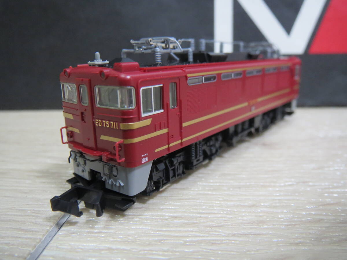 美品 TOMIX 9150 ED75 700 前期型・オリエントサルーン色