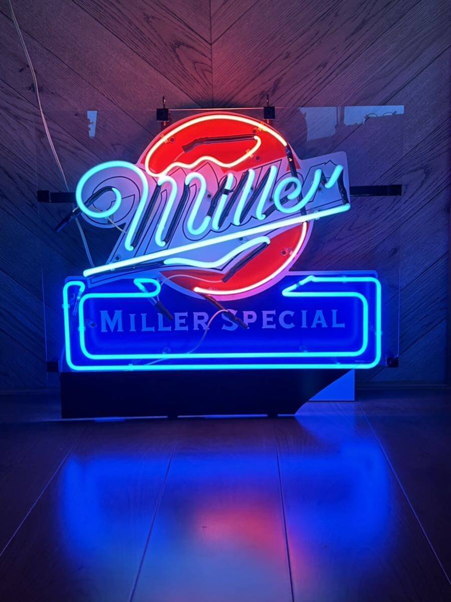 ★ネオン管 MILLER SPECIAL ミラービール 屋内専用の画像1