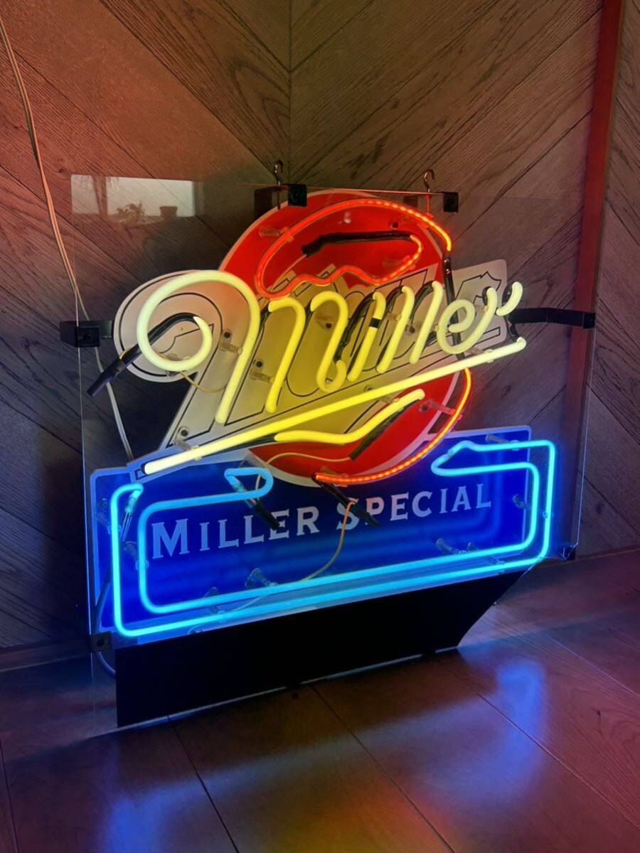 ★ネオン管 MILLER SPECIAL ミラービール 屋内専用の画像4