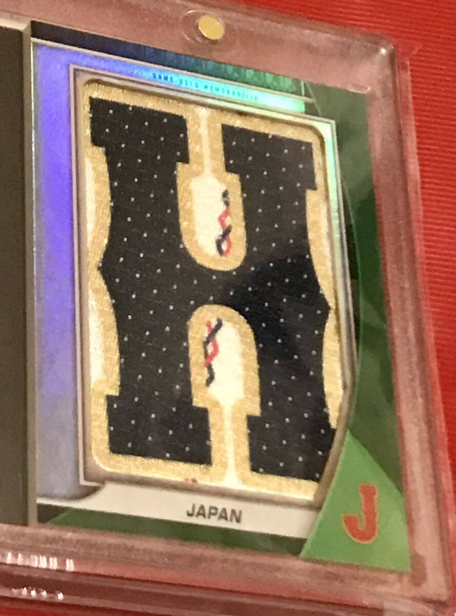 ☆国宝級カード☆大谷翔平直筆サイン2023 Topps World Baseball Classic WBC Shohei Ohtani Nameplate Relic Book Autograph MVP パッチ_画像3