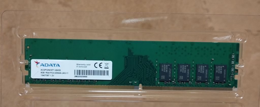 ADATA DDR4 PC3200 8GB [DDR4 PC4-25600 8GB 1枚]の画像2