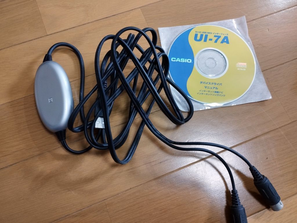  Casio CASIO USB-MIDI изменение UI-7A