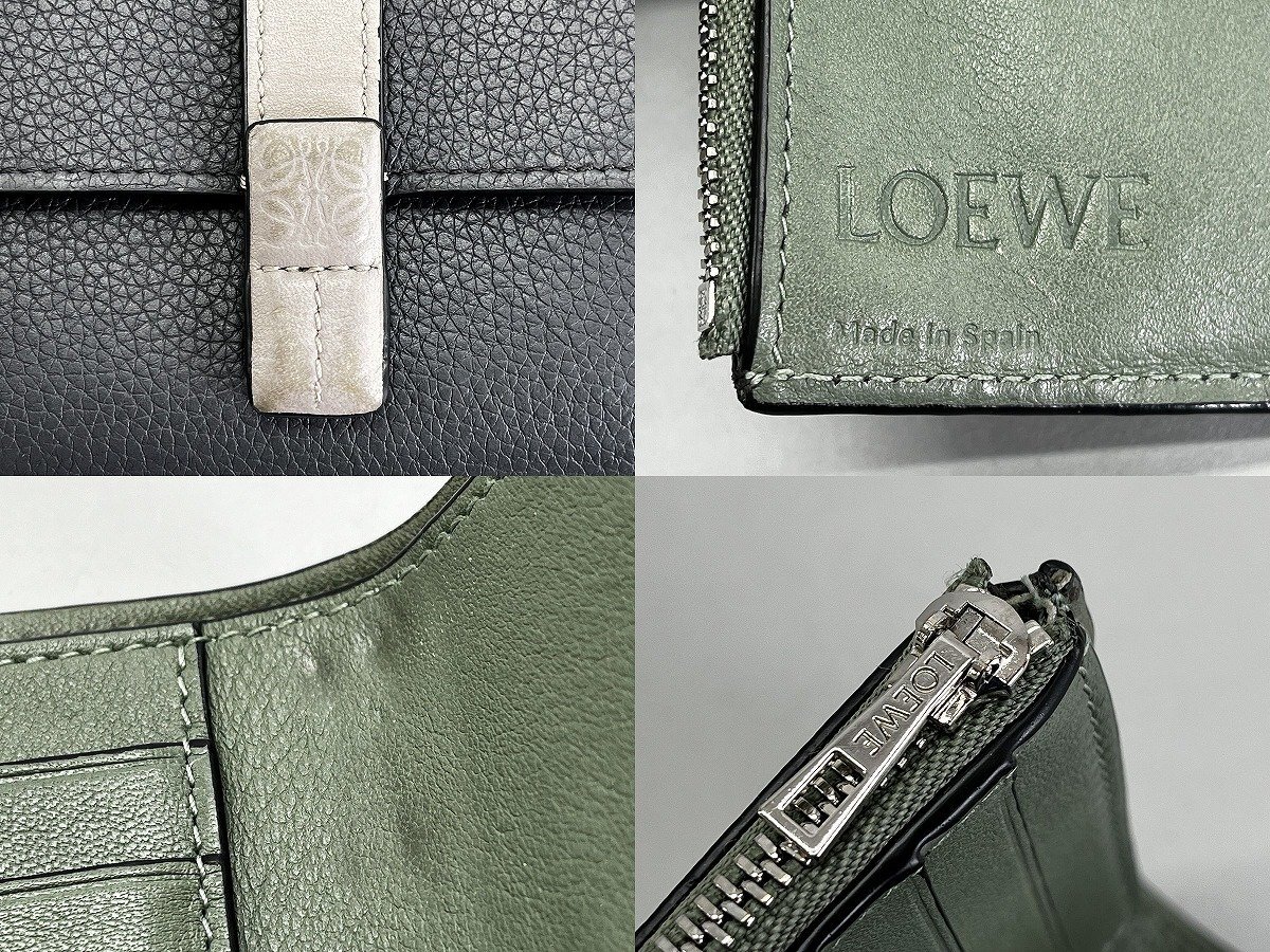 LOEWE ロエベ バーティカル スモール 3つ折り財布[327972_画像6