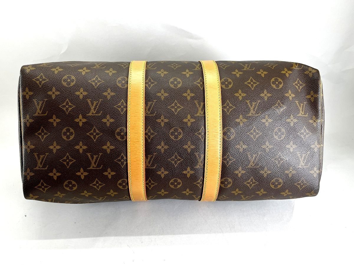 LOUIS VUITTON ルイ・ヴィトン モノグラム キーポル45 M41428 ボストンバッグ[224849の画像3