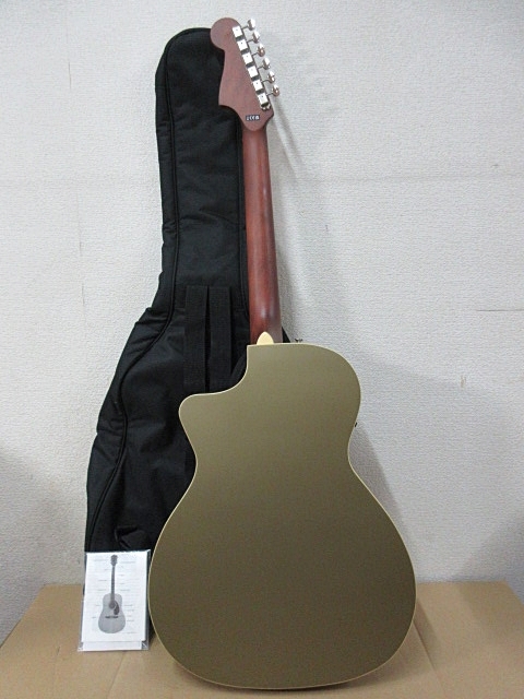 S5730 中古 美品 Fender フェンダー Newporter Player OLV WN エレアコ ストラップなし ソフトケース付の画像2