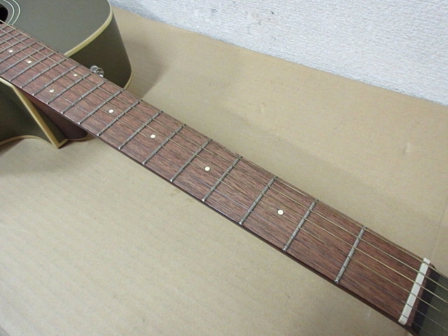 S5730 中古 美品 Fender フェンダー Newporter Player OLV WN エレアコ ストラップなし ソフトケース付の画像5