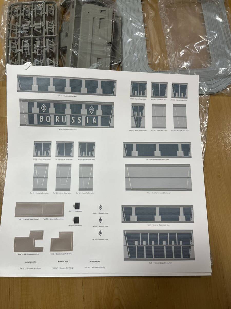 [ Japan representative board .. place .] Germany Bundesliga borusiaMGbook@. ground borusia park 1/600 model 