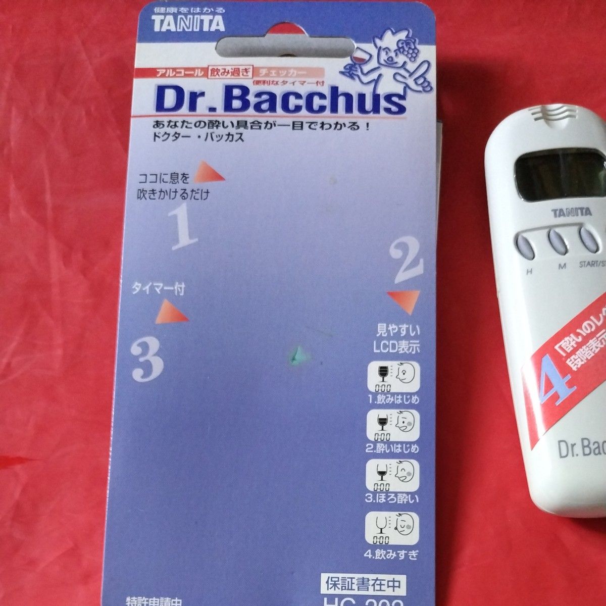 TANITA ドクターバッカス アルコールチェッカー ジャンク品 TANITA ドクターバッカス アルコールチェッカー ジャンク品