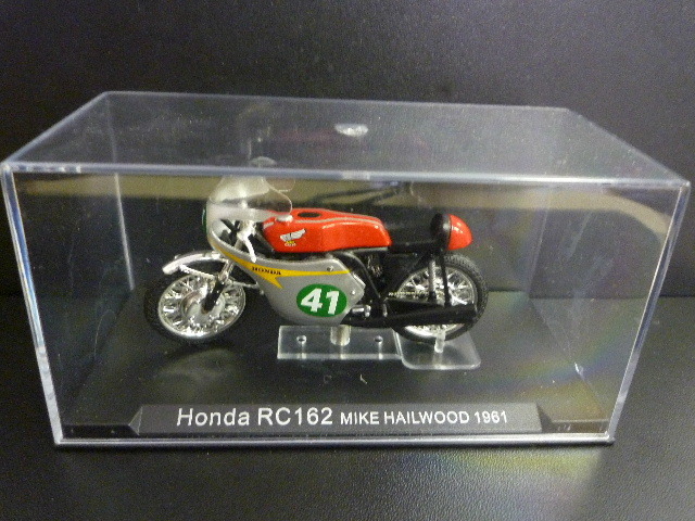 【未開封品】 1/24 ホンダ RC162 マイクへイリウッド HONDA RC 162 マン島T.T 1961 ixoの画像9