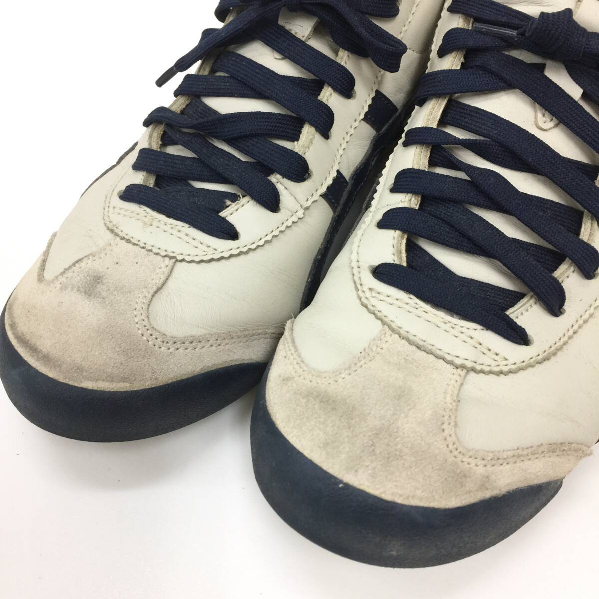 282 Onitsuka Tiger オニツカタイガー MEXICO MID RUNNER メキシコミッドランナー THL328 ミッドカット スニーカー 靴 メンズ 26.5cmの画像6