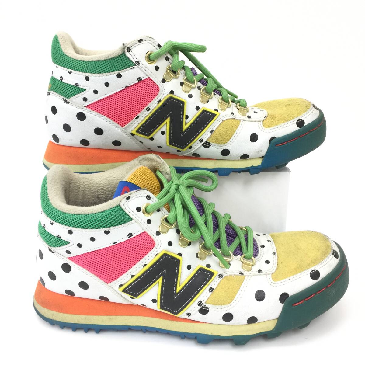 288 FRAPBOIS × New Balance フラボア ニューバランス H710FA スニーカー コラボ ドット カラフル レディース 24cm マルチカラー の画像5