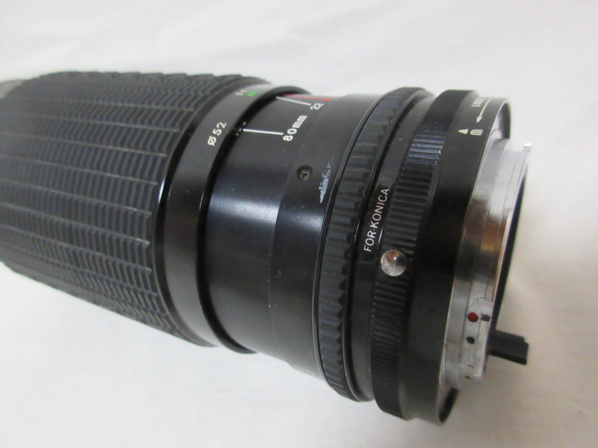  ◆SIGMA /シグマ カメラ一眼レンズ HIGH-SPEED　ZOOM-ｌ　80-200mm 1：3.5-4 _画像5