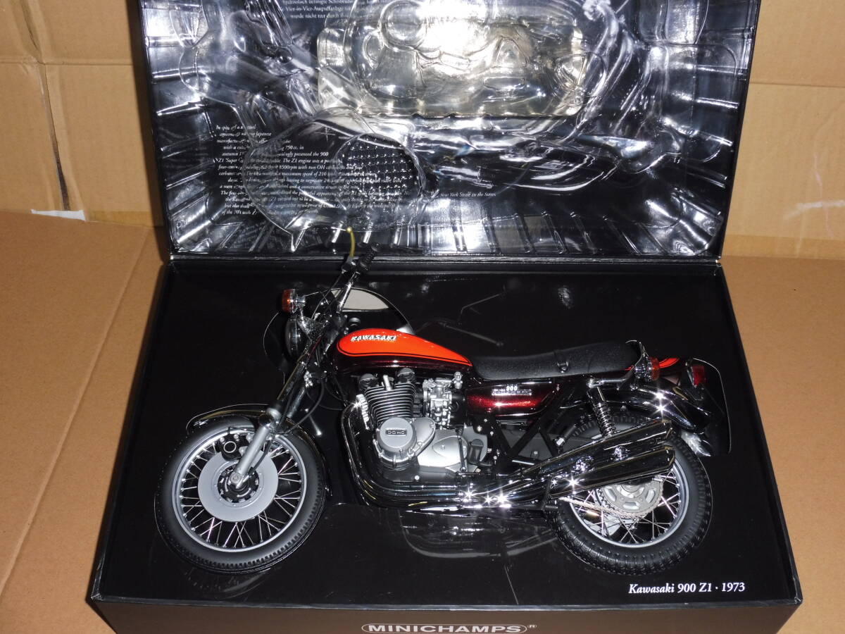 MINICHAMPS ミニチャンプス 1/6 Kwasaki 900 Z1 キャンディブラウン 1972 Z2 750 FX 旧車の画像1