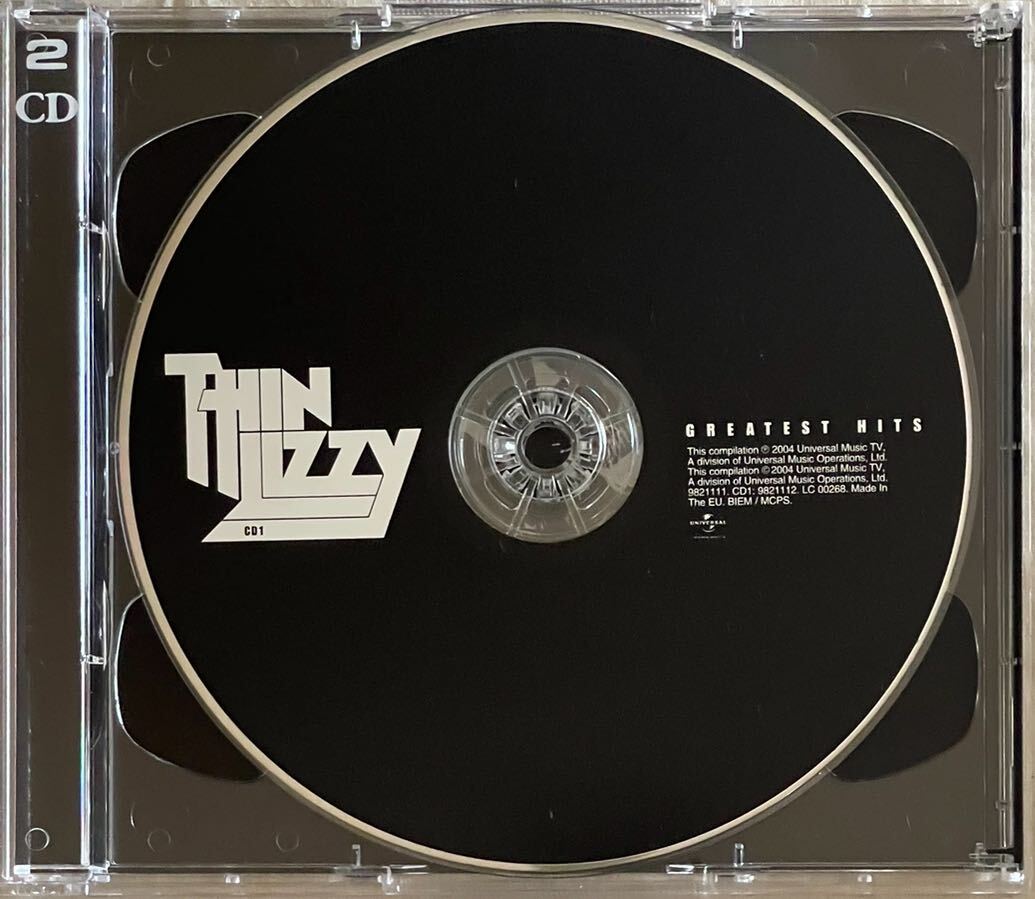 THIN LIZZY Greatest Hits Universal Music TV リマスター 2枚組 ベスト・アルバム GARY MOORE JOHN SYKESの画像5