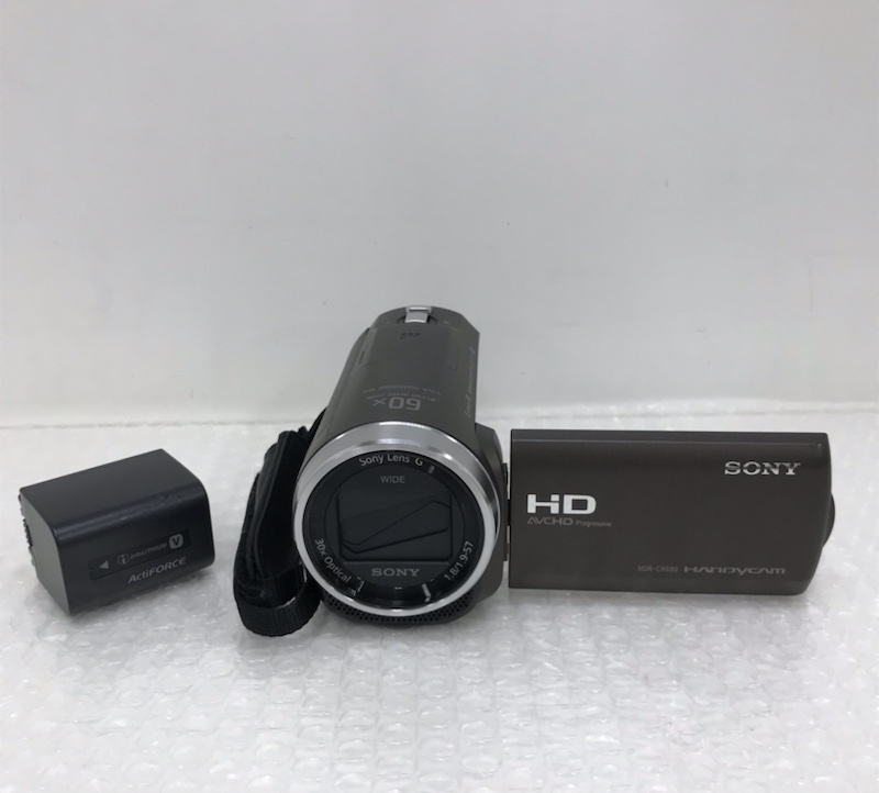 SONY ソニー デジタルビデオカメラ Handycam HDR-CX680 2017年製 240410SK440102の画像1