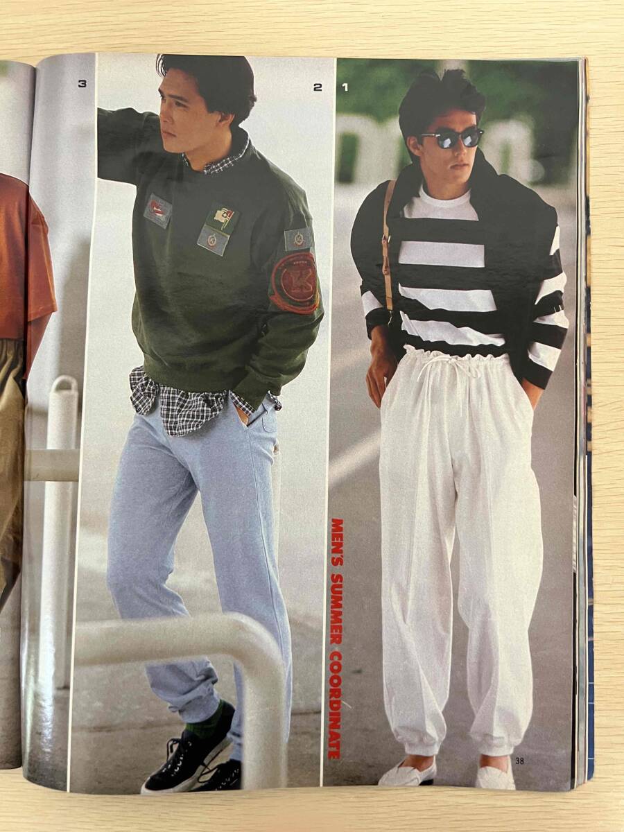 [ magazine ]MEN\'S NON-NO( men's non no) 13 pcs. [1986 year ~1996 year men's fashion magazine ]