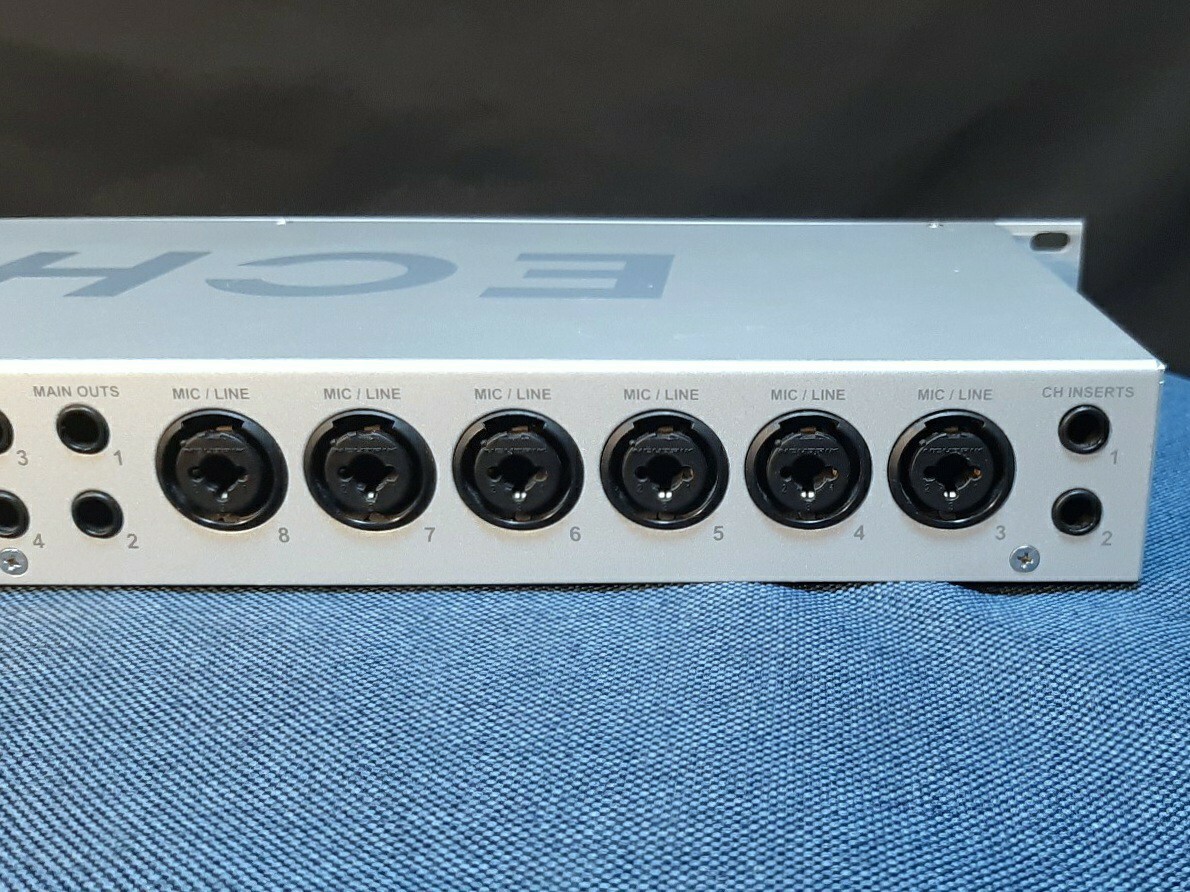 ECHO AUDIOFIRE PRE 8 FireWire audio interface / A-DAT enhancing for Mike pli