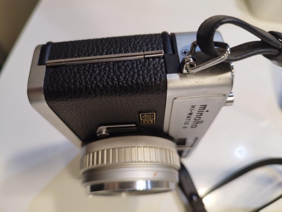 minolta ミノルタ Hi-MATIC E ROKKOR-QF 1:1.7 f=40mm レンジファインダー フィルムカメラの画像7
