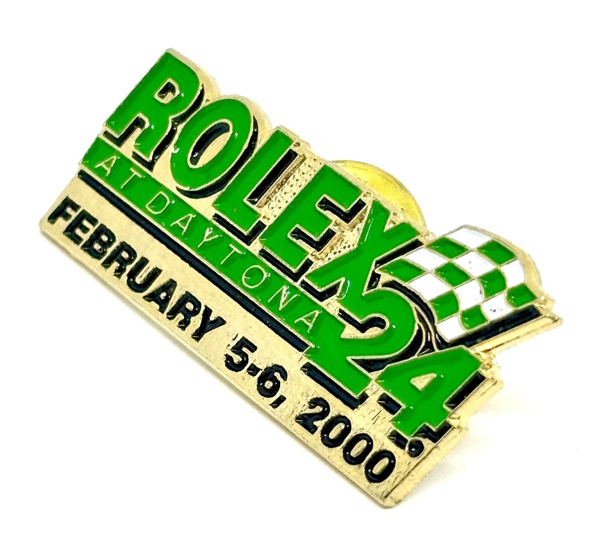 2000's★ Rolex ロレックス ★ Daytona24 デイトナ ★ヴィンテージピンバッジ_画像2