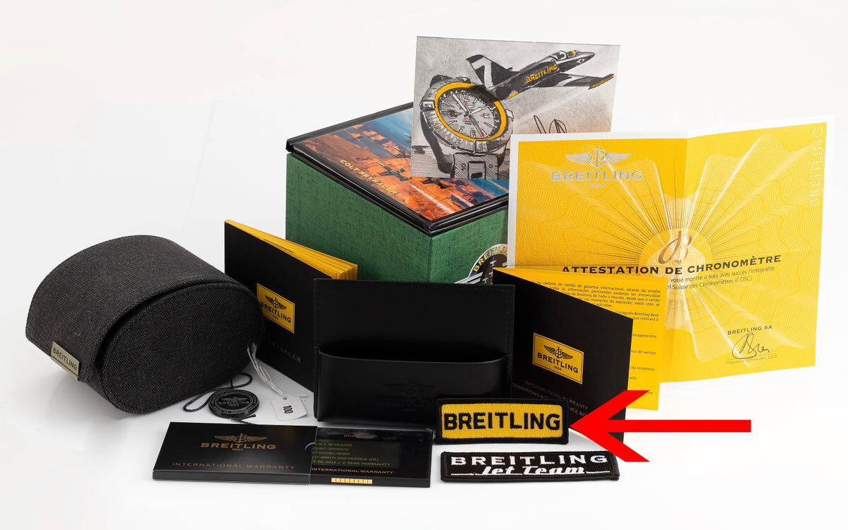 2016’s★ Breitling Jet Team★Iron Wappen ★新品未使用品