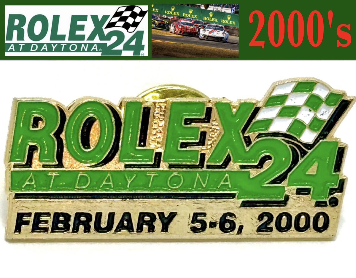 2000's★ Rolex ロレックス ★ Daytona24 デイトナ ★ヴィンテージピンバッジ_画像1