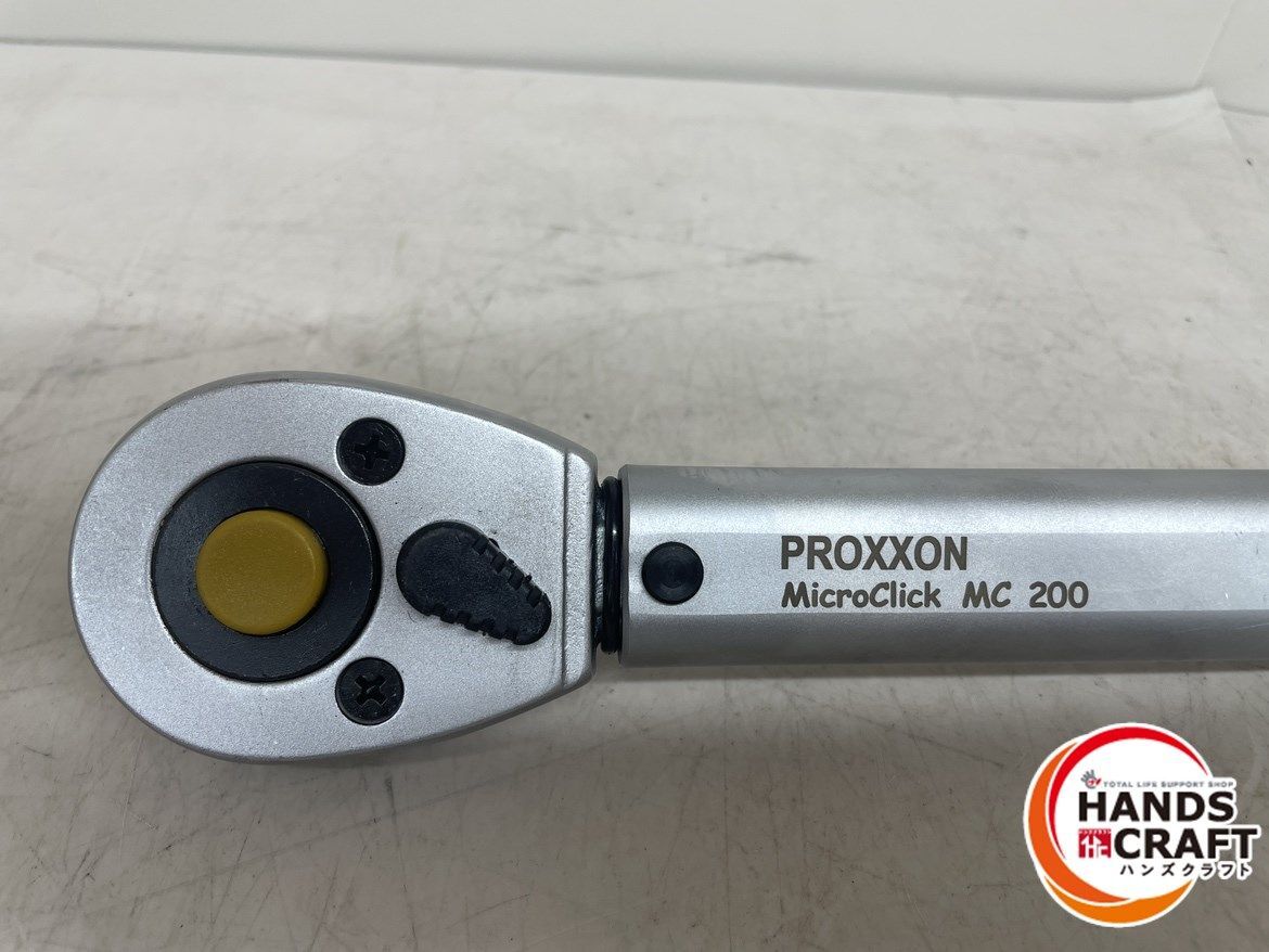 ♪PROXXON プロクソン マイクロ・クリック MC200 1/2 トルクレンチ ※未校正【中古】の画像5