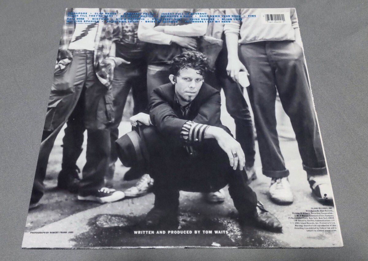 LP Tom Waits / Rain Dogs US盤 MasterDisk刻印 トム ウェイツ / レインドッグの画像2