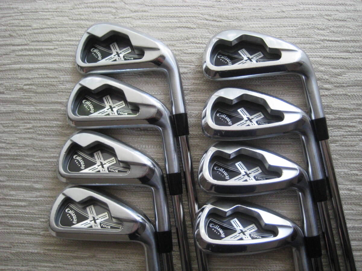 名器 Callaway X-Tour 3I～Pw Memphis 10 DB（M-10）若干難ありの画像1