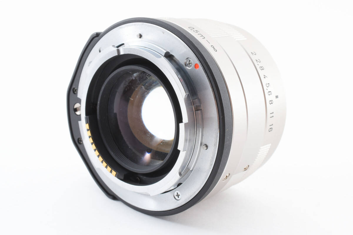 CONTAX CarlZeiss Planar 45mm F2 T* Gマウント コンタックス カールツァイス 単焦点 レンズ #2281の画像5