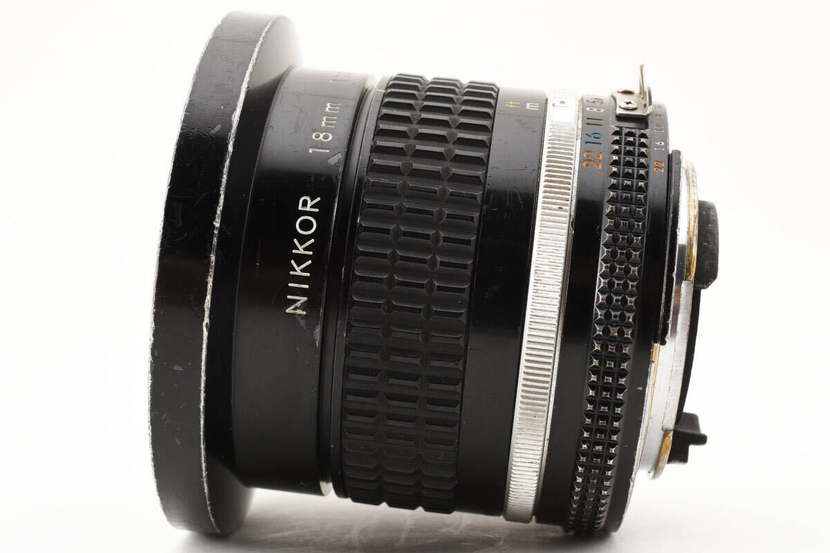 NIKON NIKKOR Ai-S 18mm F3.5 ニコン 単焦点 レンズ #2293_画像7