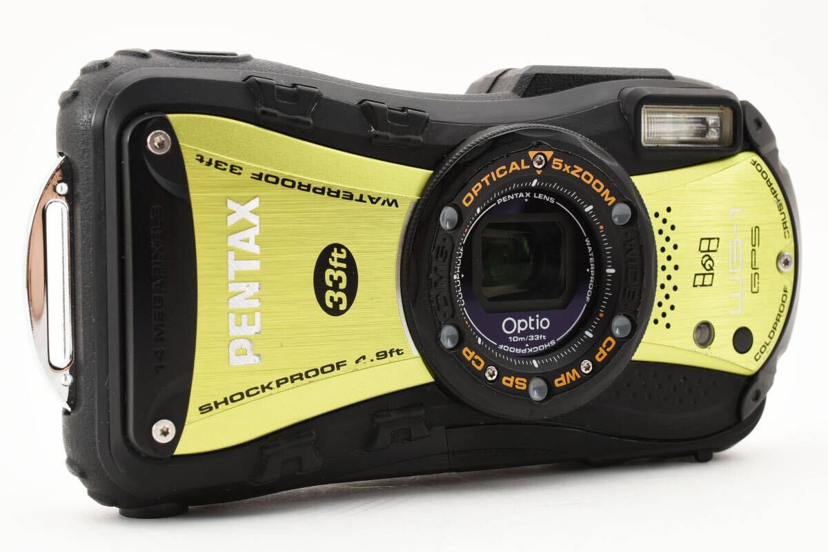 PENTAX Optio WG-1 GPS ペンタックス コンパクトデジタルカメラ #2291の画像4