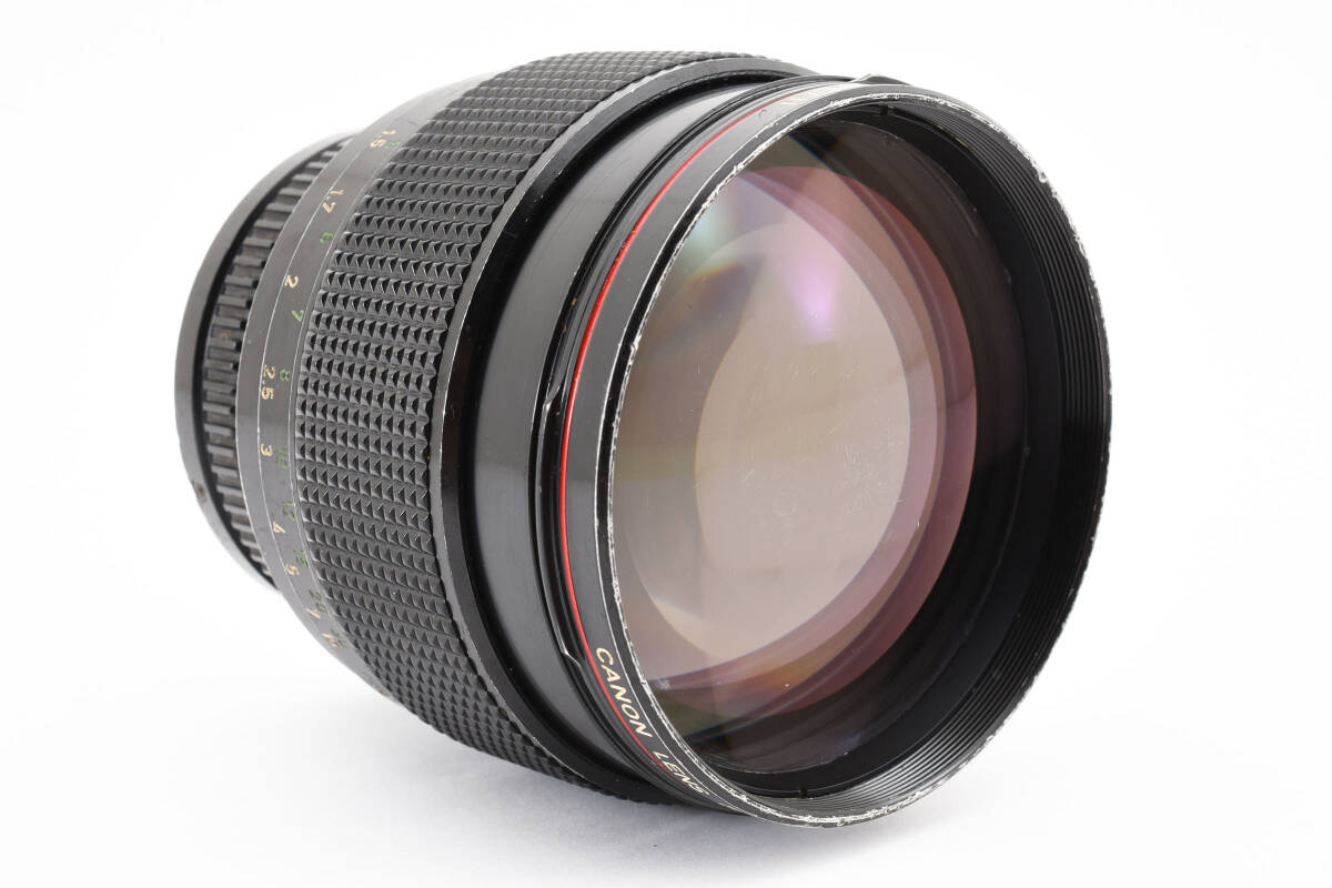 Canon New FD 85mm F1.2 L キャノン 単焦点レンズ #2200_画像4