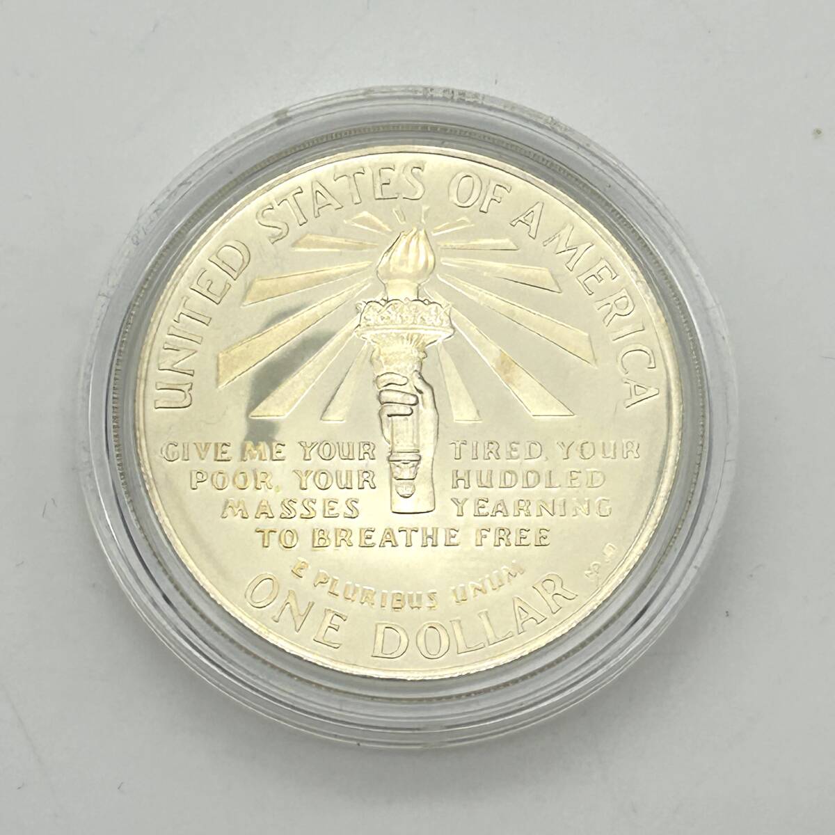 HY1486■ 銀貨 セット 自由の女神 記念 コイン 硬貨 1ドル UNITED STATES LIBERTY COIN USA アメリカ プルーフ リバティ_画像7