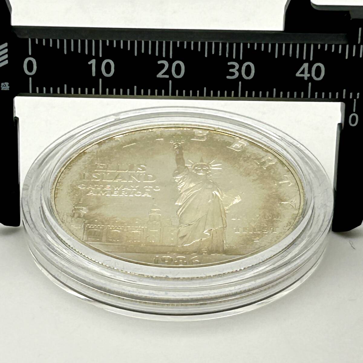 HY1486■ 銀貨 セット 自由の女神 記念 コイン 硬貨 1ドル UNITED STATES LIBERTY COIN USA アメリカ プルーフ リバティの画像4