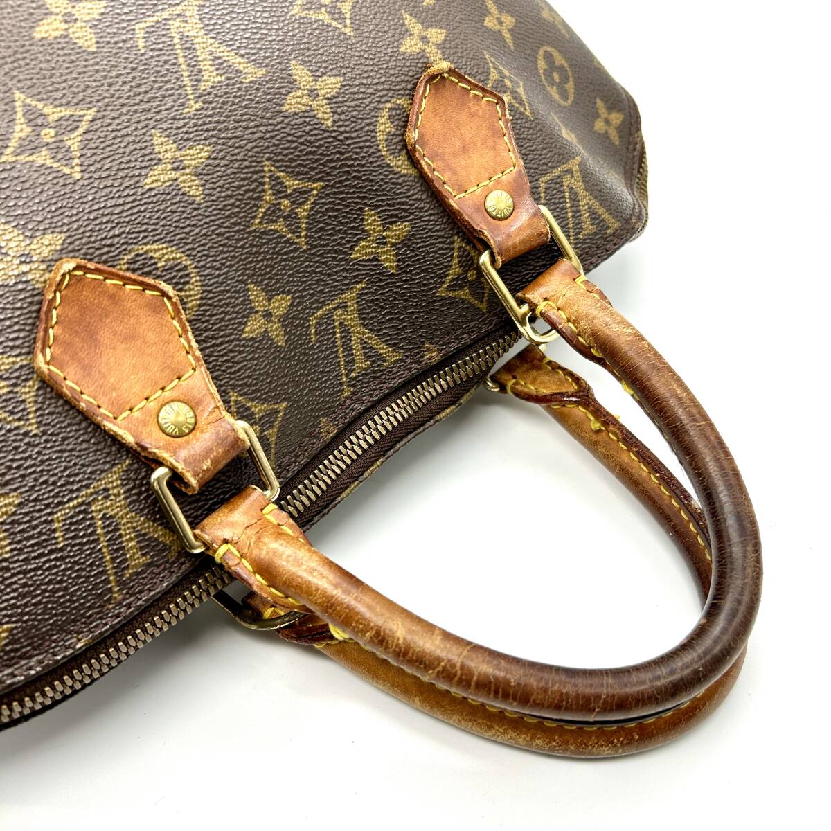 HY1511■ LOUIS VUITTON ルイヴィトン LV アルマ PM モノグラム VI0030 ハンドバッグ ブラウン 茶色 ブランド レディース の画像6