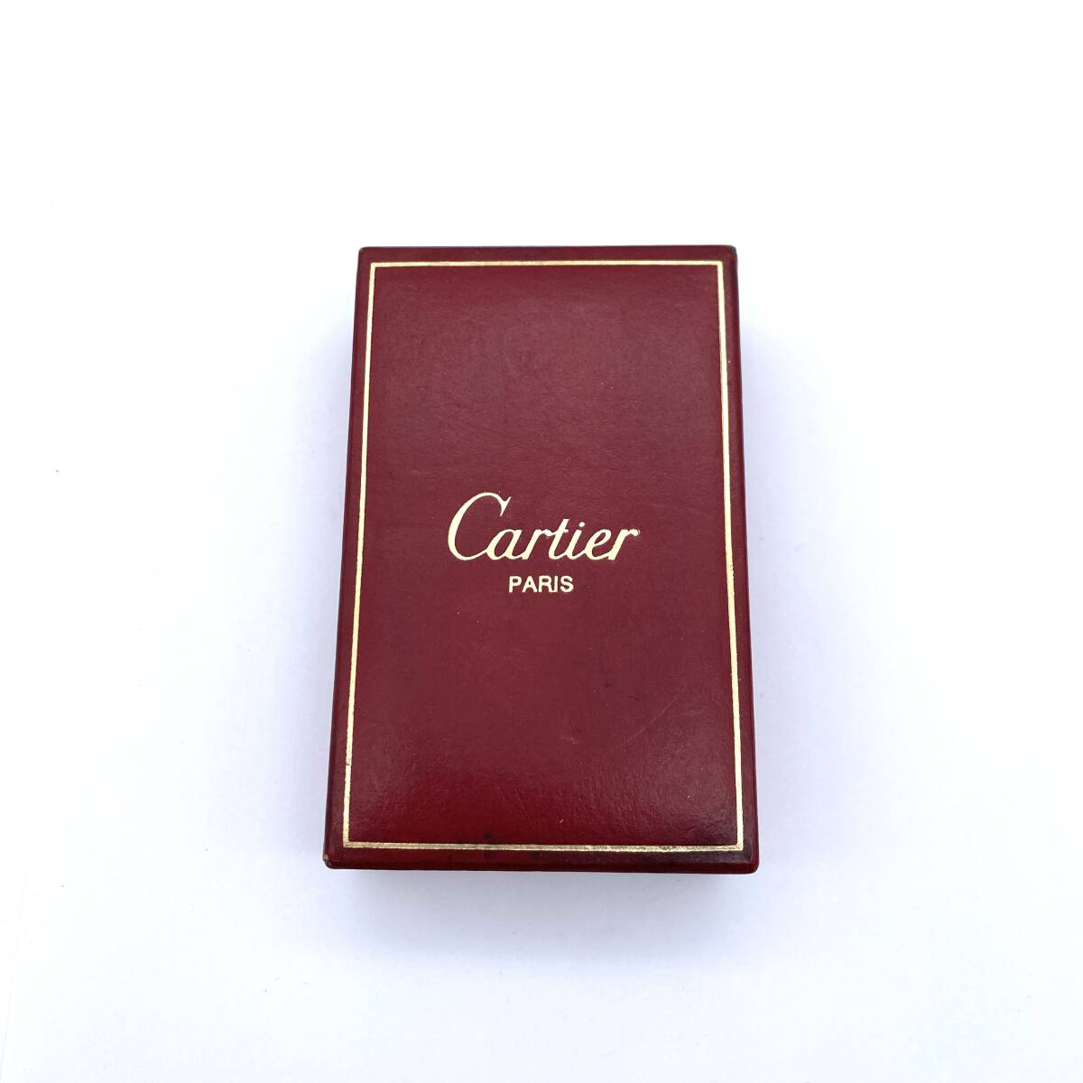 HY1521■【着火未確認】Cartier カルティエ ガス ライター 箱あり オーバル ゴールド 火花OK タバコ 喫煙グッズ 喫煙具の画像10
