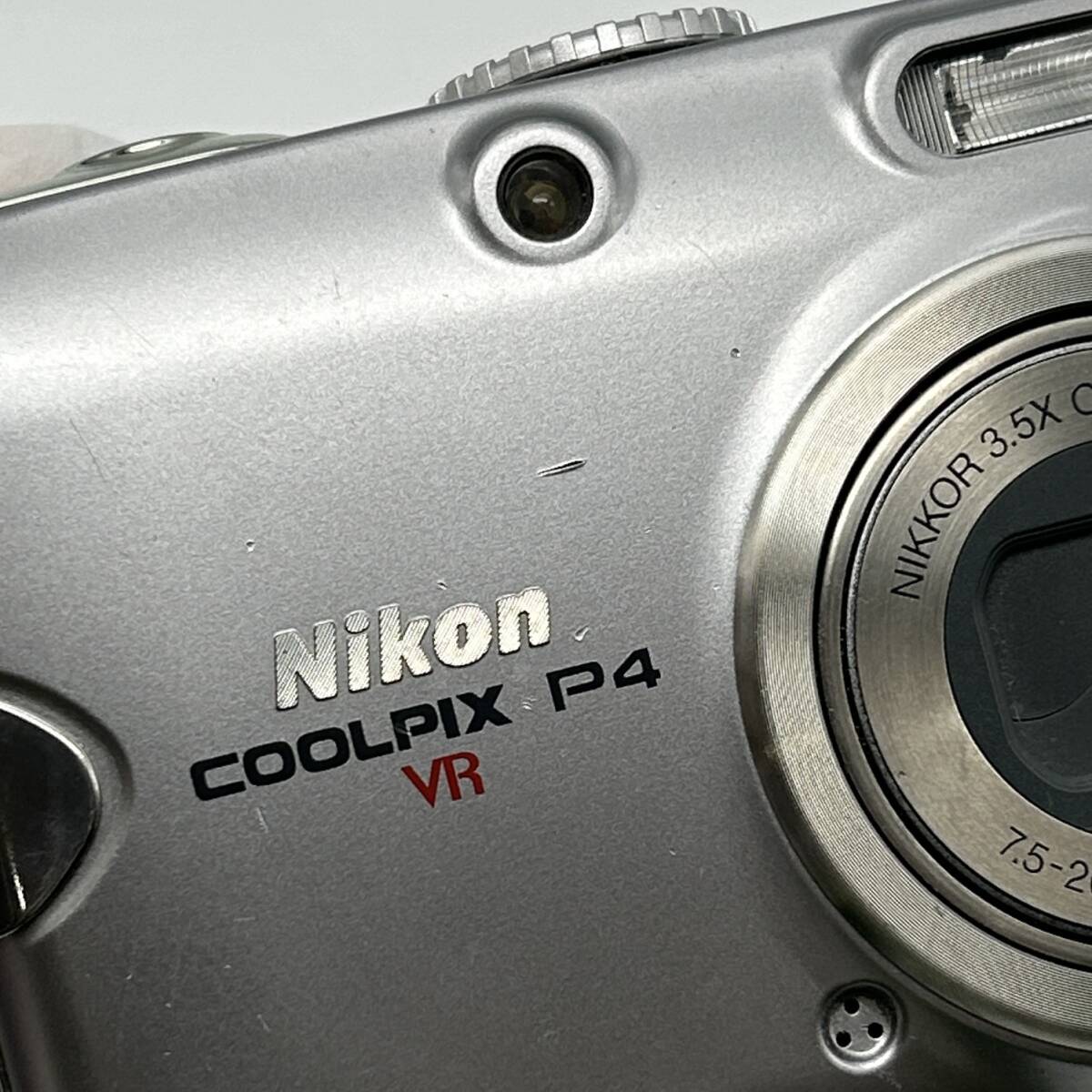 HY1514■【シャッター・フラッシュOK】Nikon ニコン COOLPIX クールピクス P4 VR CAMERA カメラ デジタルカメラ コンパクトの画像10