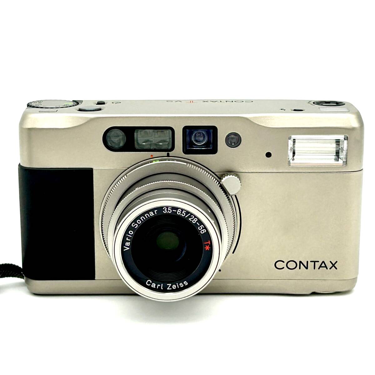 HY1530#[ shutter * flash OK]CONTAX Contax TVS compact пленочный фотоаппарат линзы Carl Zeiss Carl Zeiss принадлежности большое количество 