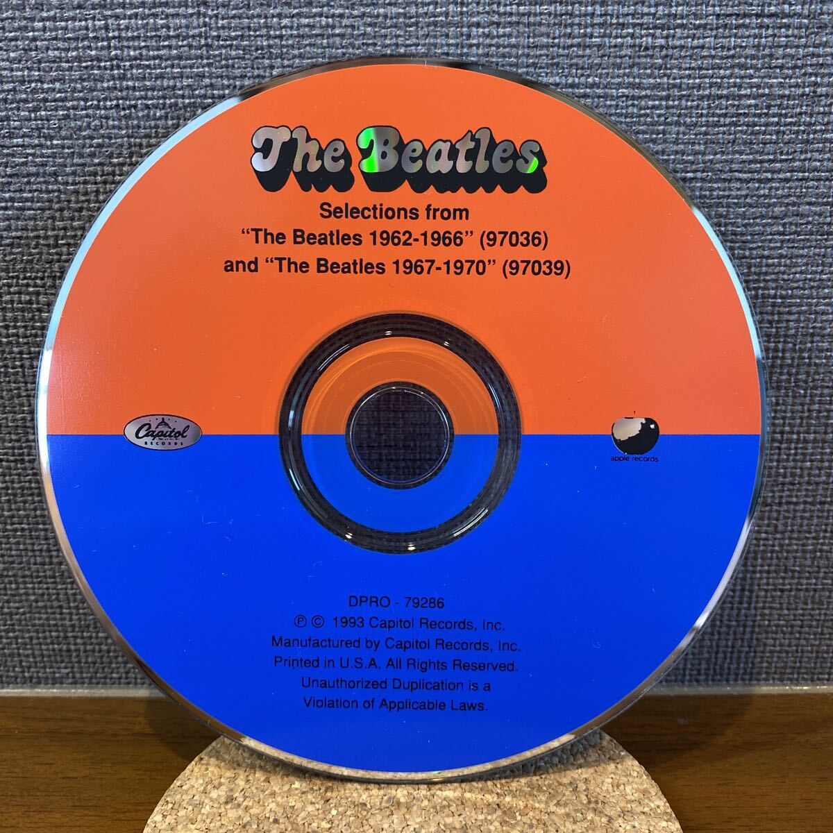 Beatles PROMO ビートルズ 1962-1966 / 1967-1970 赤盤青盤 プロモCD_画像4