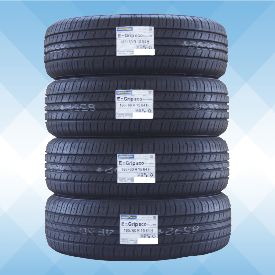 185/60R15 84H GOODYEAR グッドイヤー EFFICIENT GRIP ECO EG01 24年製 正規品 送料無料 4本税込 \28,720 より 1の画像1